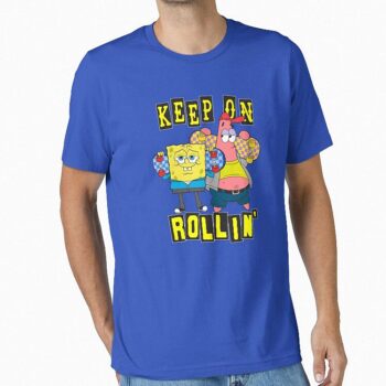 SpongeBob SquarePants & Patrick Star Keep On Rollin' Graphic Tee