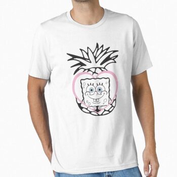 SpongeBob SquarePants Pineapple Heart Minimalist Tee