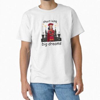 Lord Farquaad Short King Big Dreams Funny Meme Graphic Tee