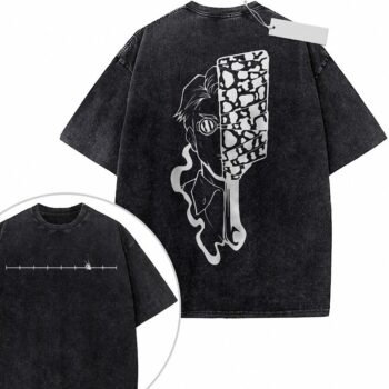 Umsaraja Kento Nanami T-Shirt | Acid Wash JJK Graphic Tee