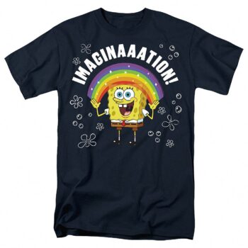 SpongeBob SquarePants Imagination Rainbow Graphic Tee iqqksqeuqw