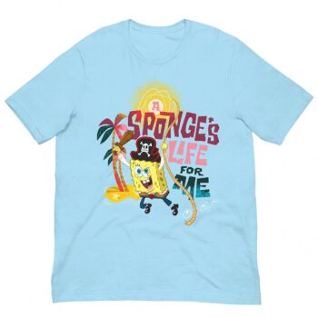 SpongeBob SquarePants Pirate Shirt - A Sponge's Life For Me Tee