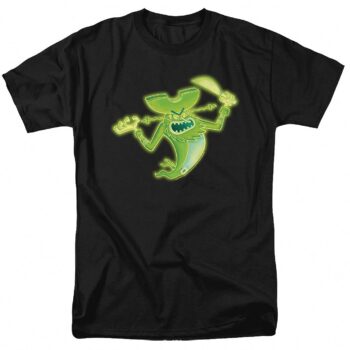 Flying Dutchman Ghost Pirate T-Shirt - Glowing Cartoon Graphic Tee