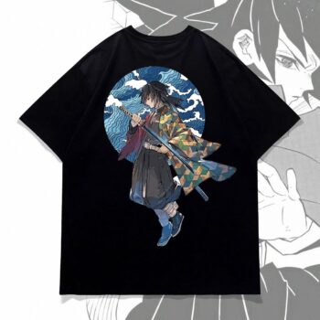 Giyu Tomioka Water Hashira Anime Graphic T-Shirt fhuvfqts