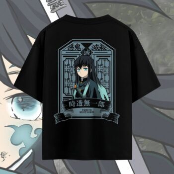 Muichiro Tokito Oversized Demon Slayer Tee ykfxjjle