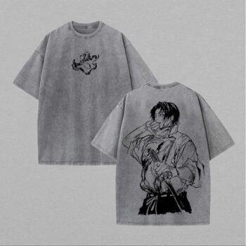 Yuta Okkotsu Vintage Wash T-Shirt - JJK Anime Streetwear