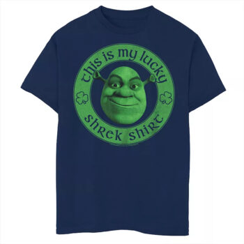 Lucky Shrek Shirt Funny St. Patrick's Day Graphic Tee