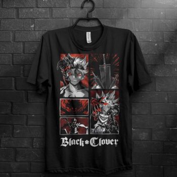 Asta Black Clover Demon Manga Graphic Tee lsnvjmfw