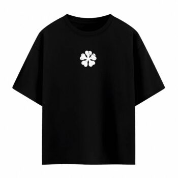 Black Clover Asta Grimoire T-Shirt | Minimalist Qvxeolet Tee