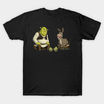 Shrek & Donkey Swamp Ogre Graphic T-Shirt