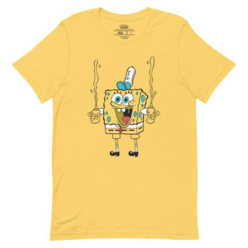 SpongeBob SquarePants Mustard Unisex T-Shirt | Retro 90s Cartoon Tee