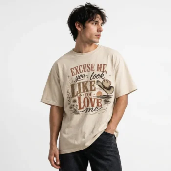 Excuse Me You Look Like You Love Me T-Shirt Vintage Western Country Graphic Tee