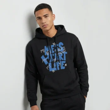 Myles Smith Merch Hoodie My Mind My Heart My Life Acoustic Guitar Graphic Pullover