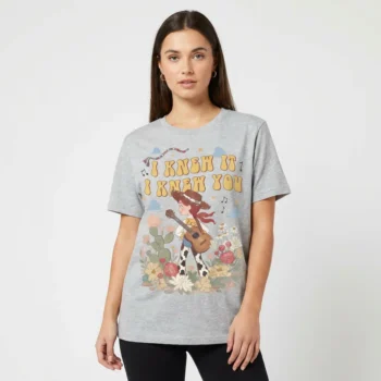 I Knew It I Knew You Retro Cowgirl Graphic Tee Jessie Inspired Western Music Shirt