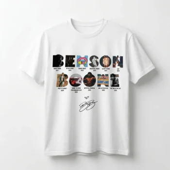 Benson Boone Beautiful Things Eras Graphic Tee Pop Music Timeline T-Shirt