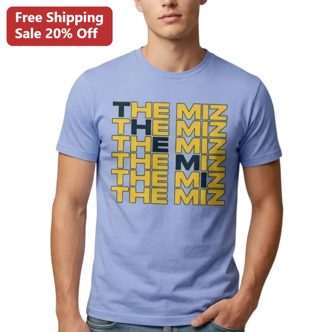 THE MIZ Tee WWE Wrestling Superstar Graphic Shirt Gift for Milwaukee Brewers and WWE Fans available at our Miami, Florida warehouse