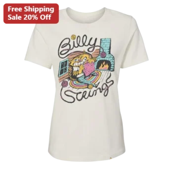 Billy Strings Knitting Cat Graphic Tee Bluegrass Folk Music Fan Gift available at our Miami, Florida warehouse