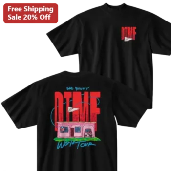 Bad Bunny DTMF World Tour Tee Concert Merch Graphic T-Shirt available at our Miami, Florida warehouse