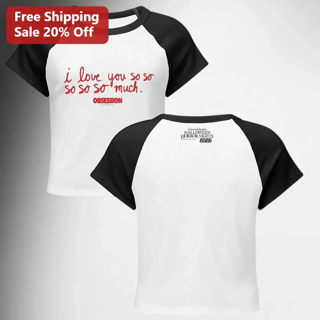 I Love You So So So So So Much Obsession Tee Romantic Gift for Her available at our Miami, Florida warehouse