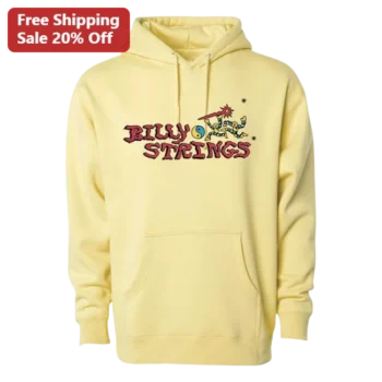 Billy Strings Hoodie Retro Psychedelic Band Merch Pullover for Music Fans available at our Miami, Florida warehouse