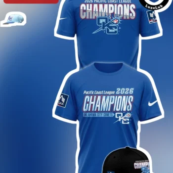 2026 Pacific Coast League Champions Oklahoma City Comets Tee available at our Miami, Florida warehouse
