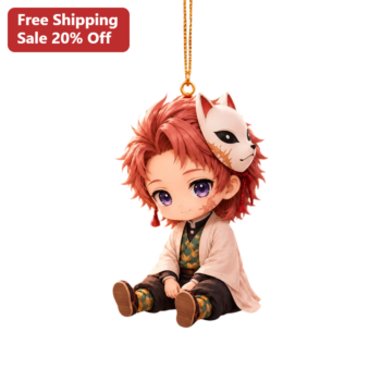 Tanjiro Kamado Ornament Demon Slayer Chibi Figure Christmas Tree Decor Gift available at our Miami, Florida warehouse