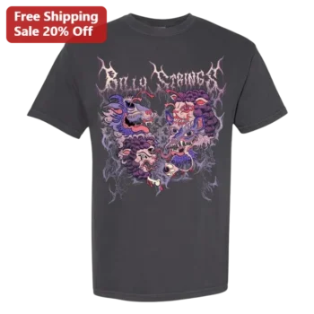 Killer Springs Heavy Metal Skull Graphic Tee for Rock Fans available at our Miami, Florida warehouse