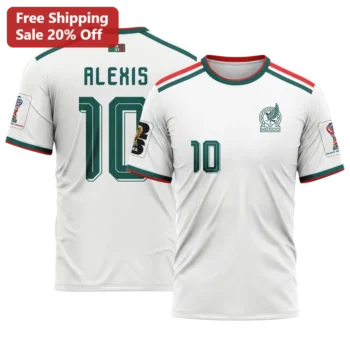 Mexico Soccer Fan Tee Vintage El Tri World Cup 2026 Style Graphic T-Shirt for Men Women available at our Miami, Florida warehouse