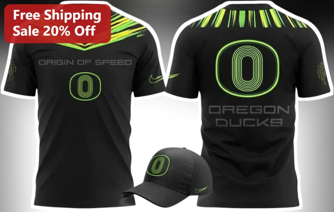 Oregon Ducks Origin of Speed Graphic Tee College Football Fan Gift available at our Miami, Florida warehouse