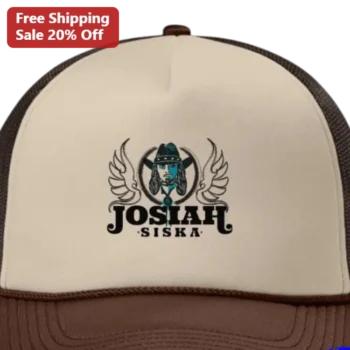 Native American Chief Winged Logo Hat Personalized Trucker Cap for Men Western Tribal Gift available at our Miami, Florida warehouse