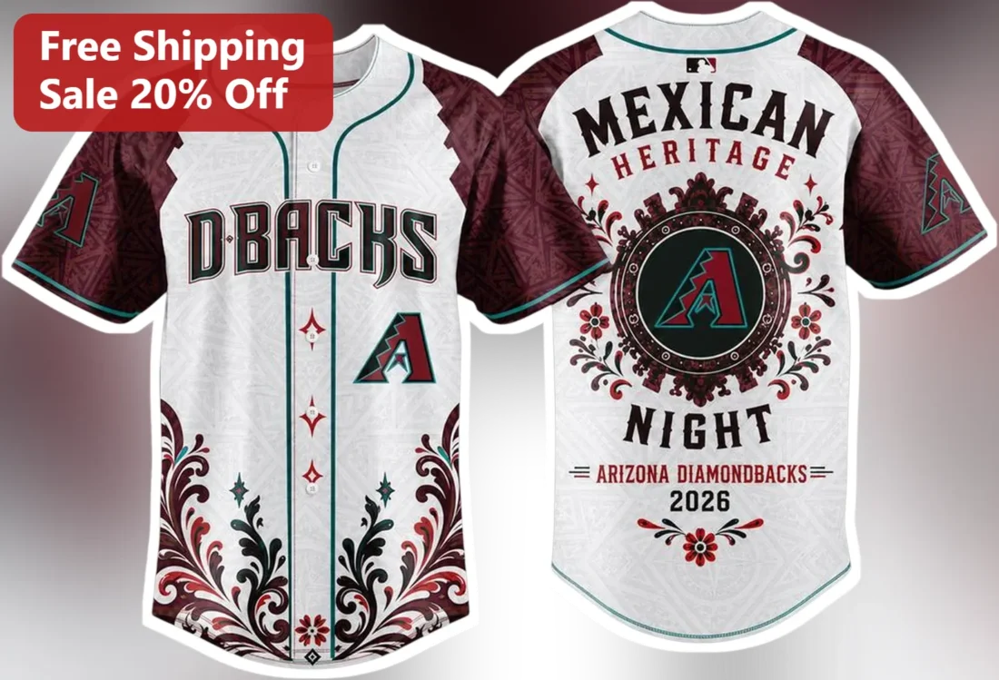 D-Backs Mexican Heritage Night Arizona Diamondbacks Jersey available at our Miami, Florida warehouse
