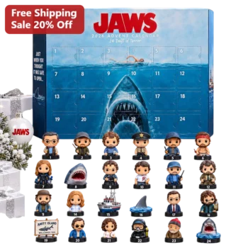 Jaws 2026 Advent Calendar 24 Days of Terror Collectible Movie Merch Gift for Adults available at our Miami, Florida warehouse