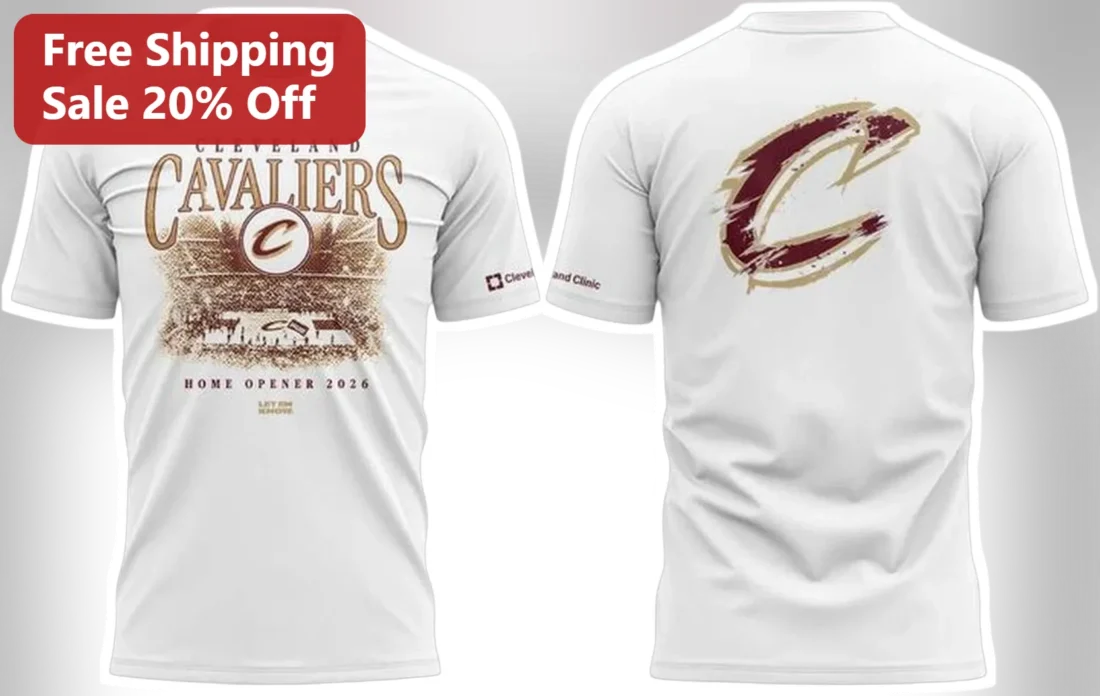 Cleveland Cavaliers Home Opener 2026 Tee Vintage Distressed Cavs Fan Apparel Gift available at our Miami, Florida warehouse