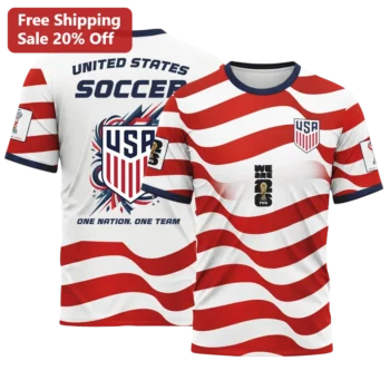 United States Soccer One Nation One Team Tee USMNT Fan Gear available at our Miami, Florida warehouse