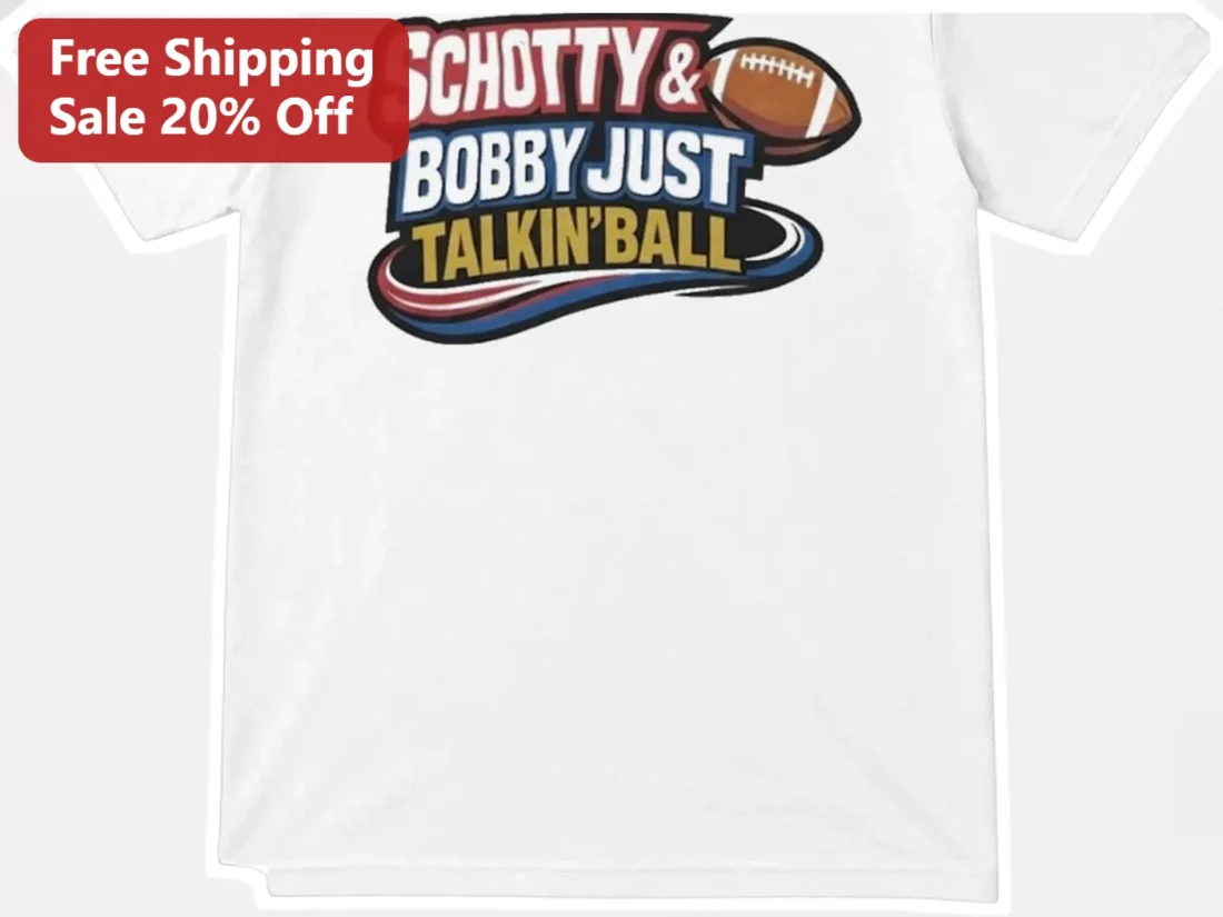 Scotty With The Body Bobby Lytes Just Talkin Ball Retro Football Graphic Tee available at our Miami, Florida warehouse