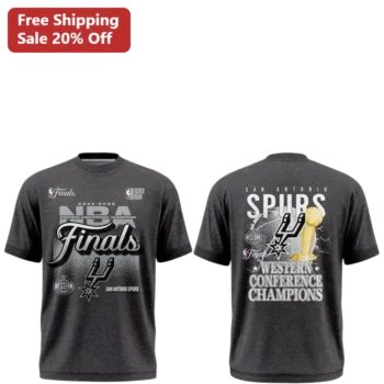 San Antonio Spurs Western Conference Champions NBA Finals Tee available at our Miami, Florida warehouse