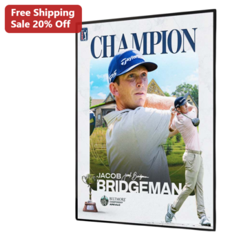 Jacob Bridgeman Biltmore Championship Champion Blanket PGA Tour Golf Fan Gift available at our Miami, Florida warehouse