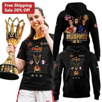 FIBA Women's Basketball World Cup Champions We Own The Game Hoodie available at our Miami, Florida warehouse