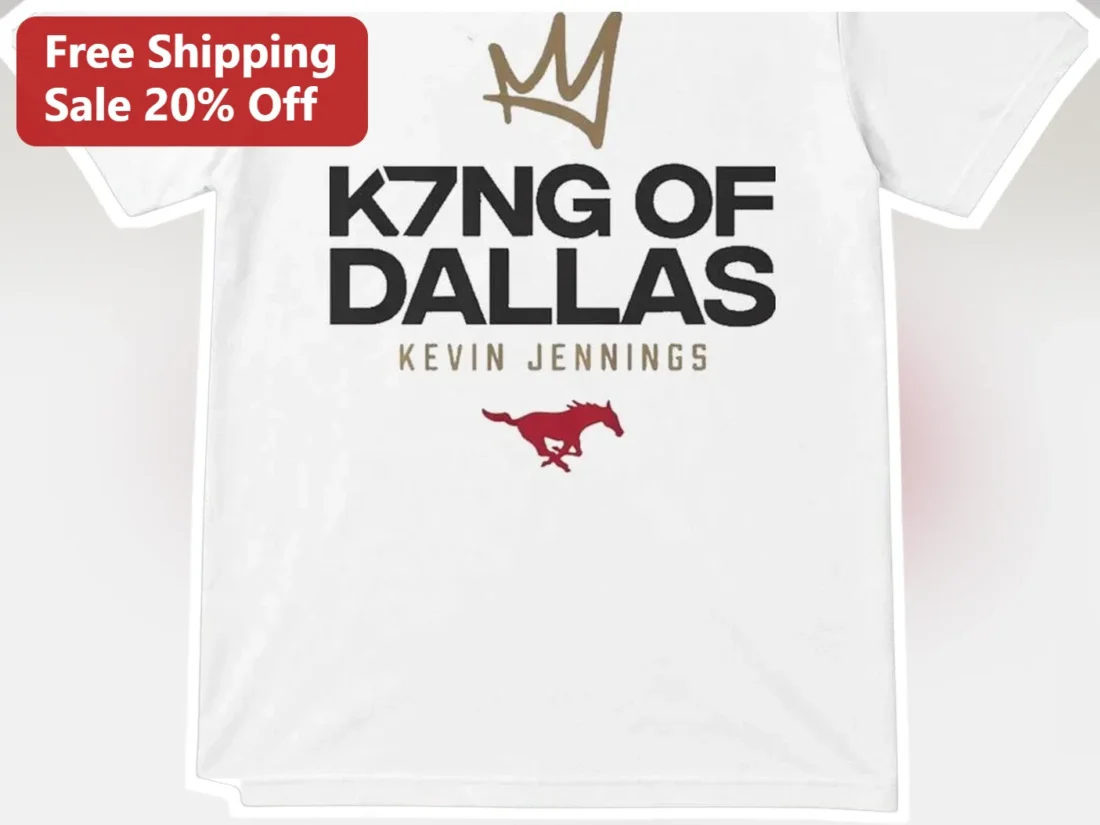 K7NG OF DALLAS Kevin Jennings Graphic Tee available at our Miami, Florida warehouse