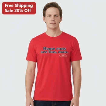 Home Runs Are Fun Man Adley Rutschman Tee Baltimore Orioles Baseball Fan Shirt available at our Miami, Florida warehouse