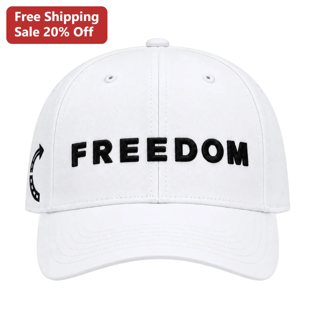 Freedom Cap Embroidered Patriotic Baseball Hat for Men Women Liberty Gift available at our Miami, Florida warehouse