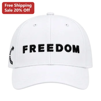 Freedom Cap Embroidered Patriotic Baseball Hat for Men Women Liberty Gift available at our Miami, Florida warehouse