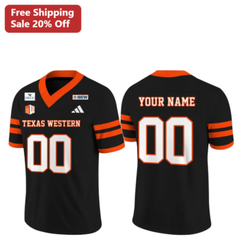 Texas Western Jersey Basketball Vintage 1966 NCAA Championship Custom Name Personalized Gift available at our Miami, Florida warehouse