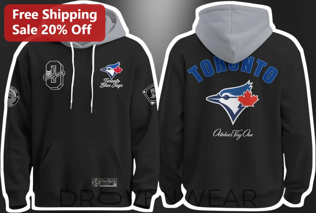 Toronto Blue Jays October's Very Own Hoodie available at our Miami, Florida warehouse
