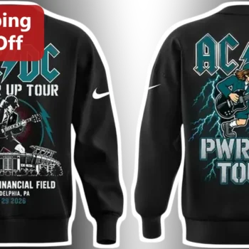 AC/DC Power Up Tour Lincoln Financial Field Philadelphia Sweatshirt available at our Miami, Florida warehouse