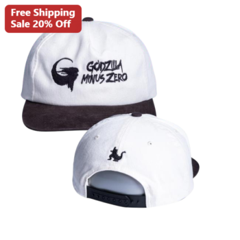 Godzilla Minus Zero Hat Snapback Cap Embroidered Logo Kaiju Merch available at our Miami, Florida warehouse