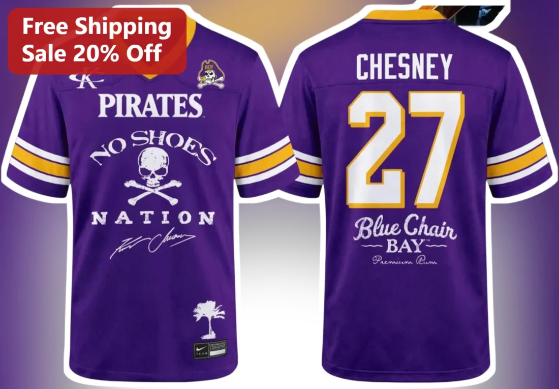 Pirates No Shoes Nation Blue Chair Bay Rum Jersey Eric Church Signature available at our Miami, Florida warehouse