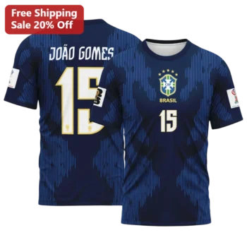 BRASIL Jersey Custom Name Number Soccer Shirt Brazil National Team Fan Gear available at our Miami, Florida warehouse