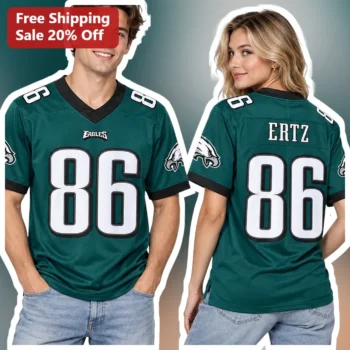 Philadelphia Eagles Zach Ertz Jersey Retro Mesh Football Uniform available at our Miami, Florida warehouse