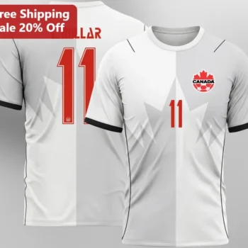 Canada Soccer Jersey Tee Canadian Maple Leaf National Team Gift for Men Women available at our Miami, Florida warehouse